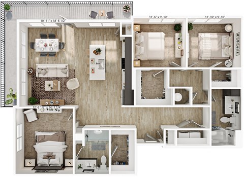 6930 Populus Loop Studio-3 Beds Apartment for Rent - Photo Gallery 32